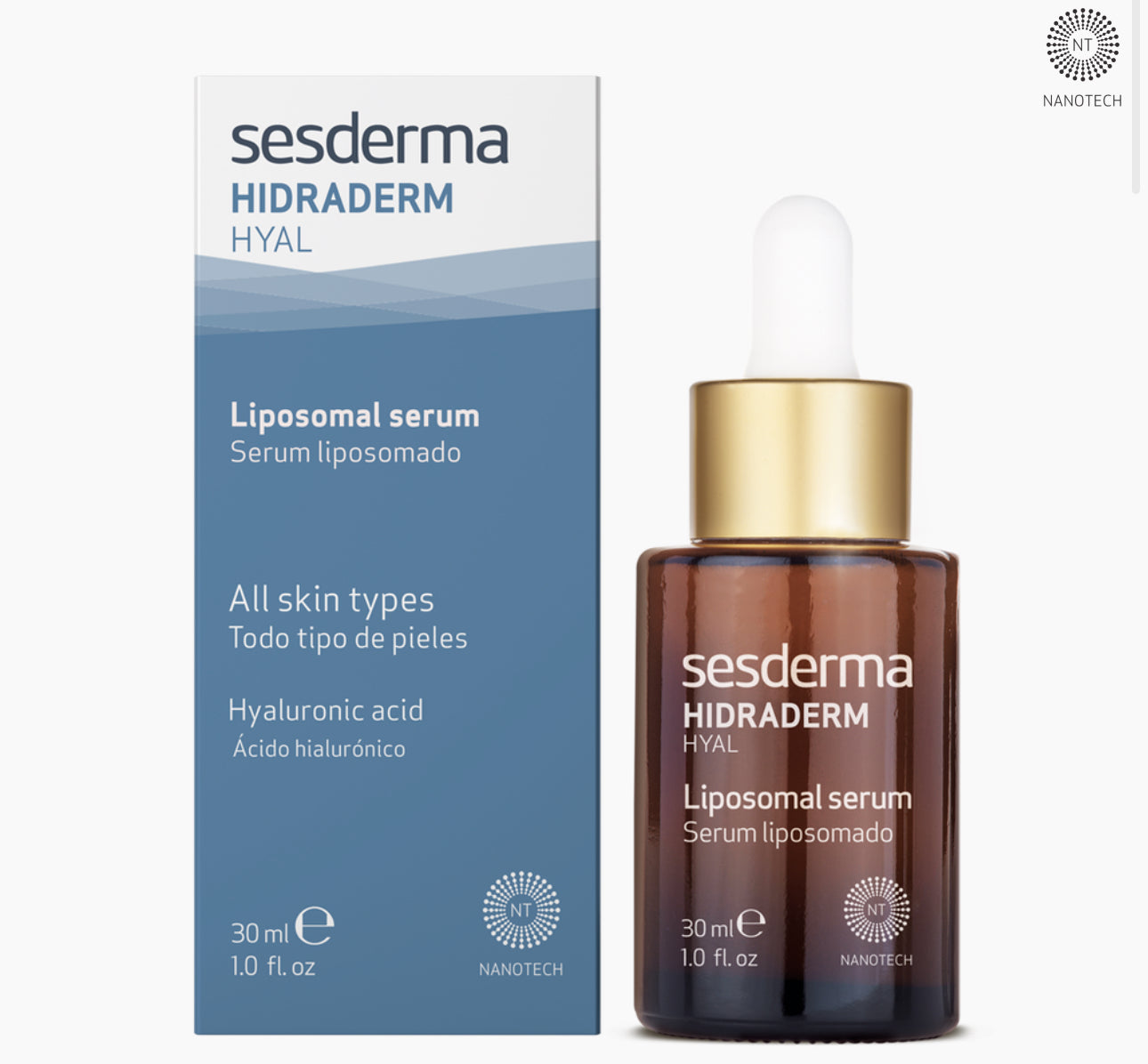 Hidraderm Hyal Serum Liposomado