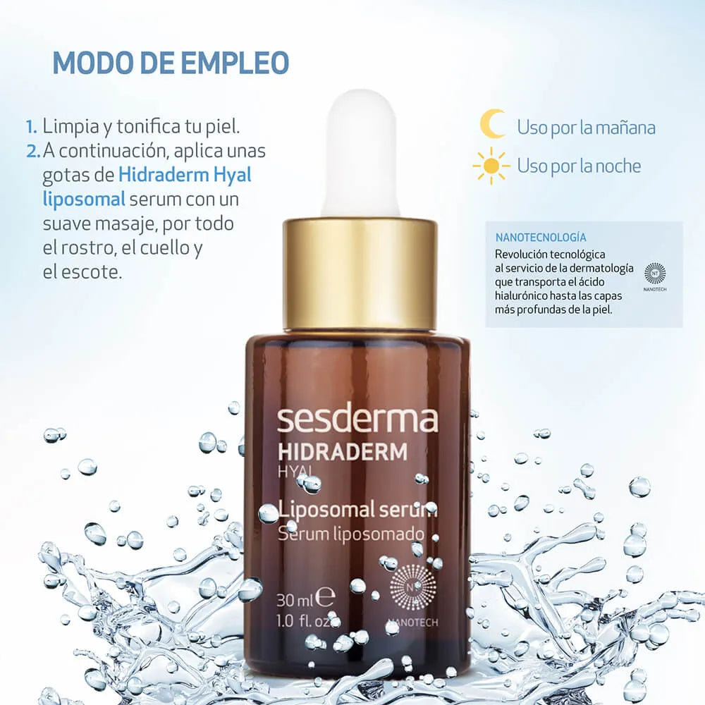 Hidraderm Hyal Serum Liposomado