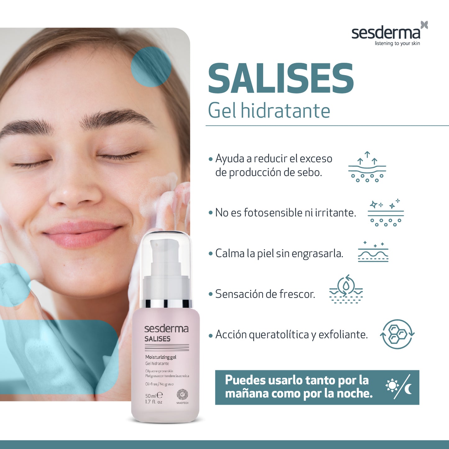 Salises Moisturizing Gel-cream