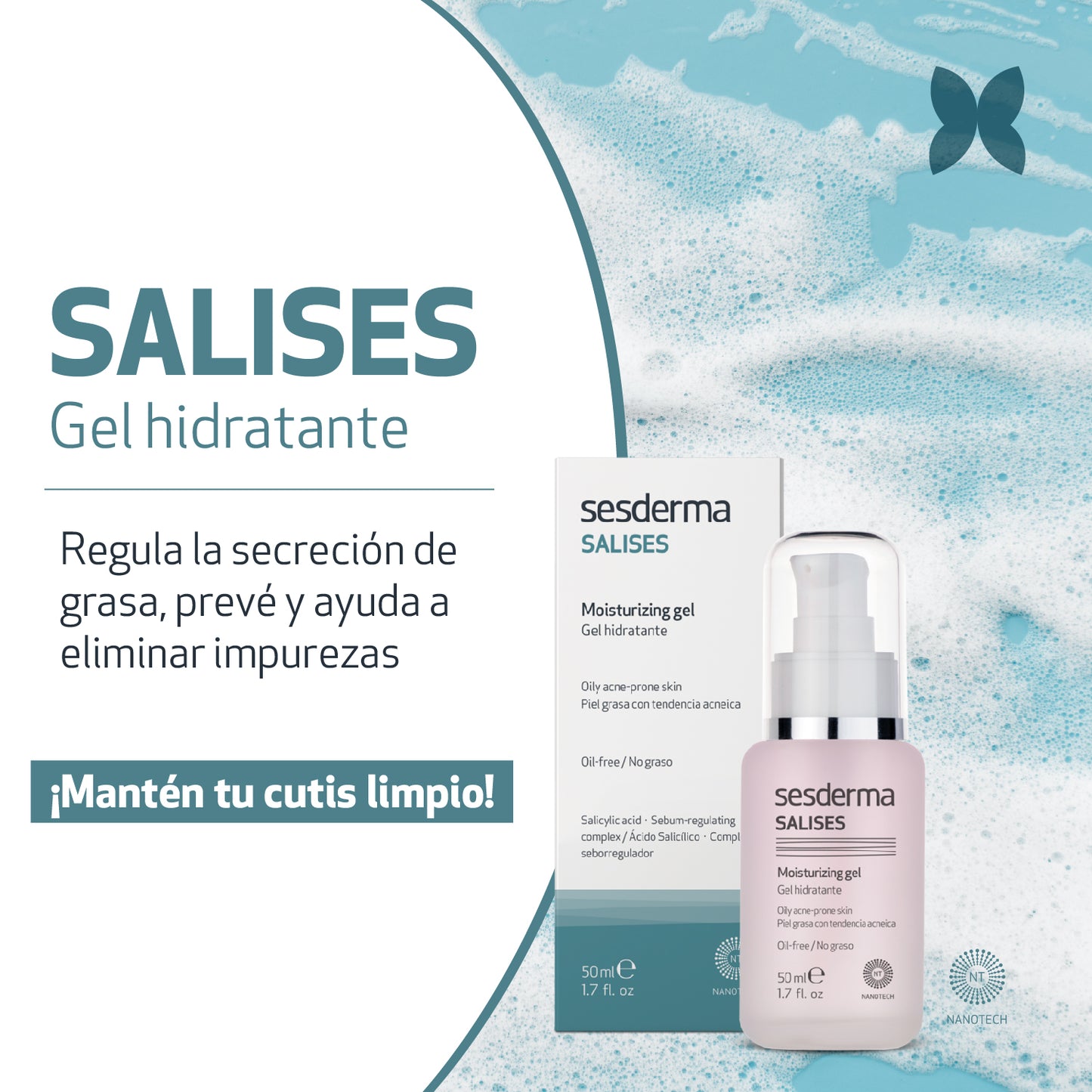 Salises Moisturizing Gel-cream