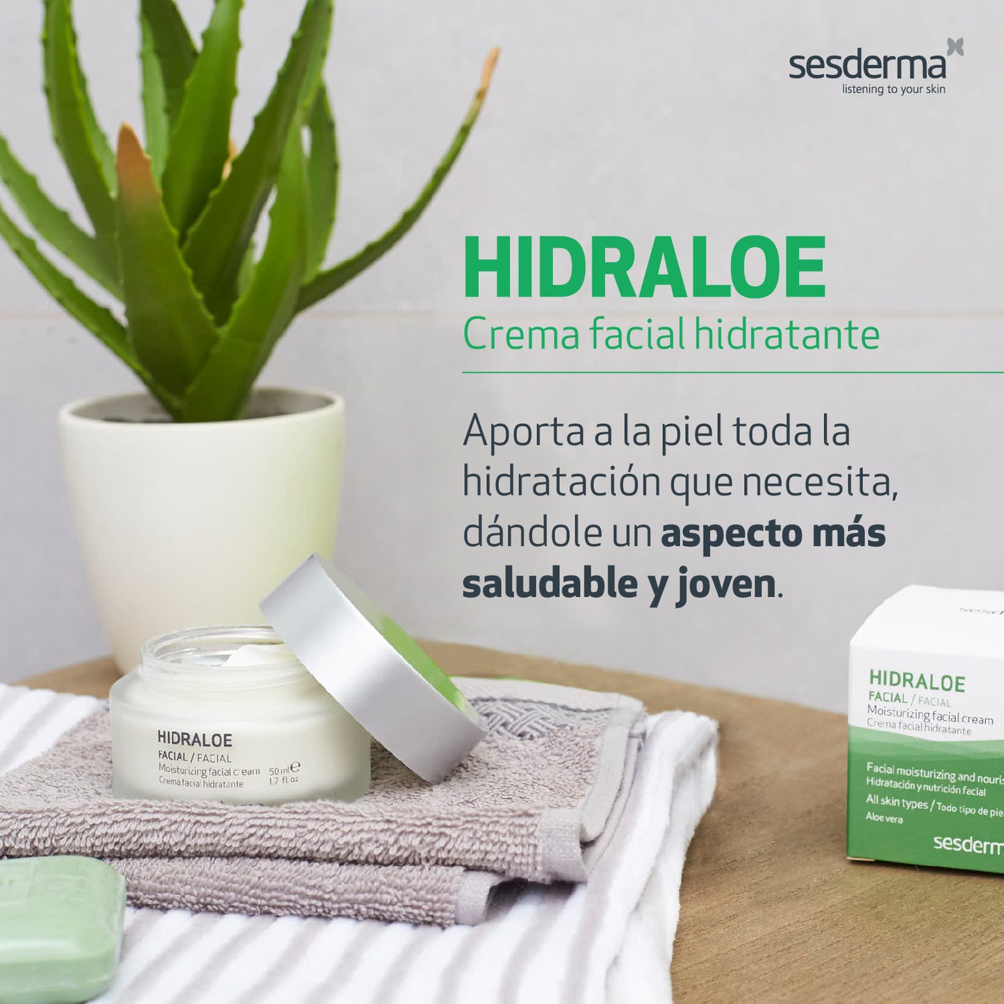Hidraloe Moisturizing Facial Cream