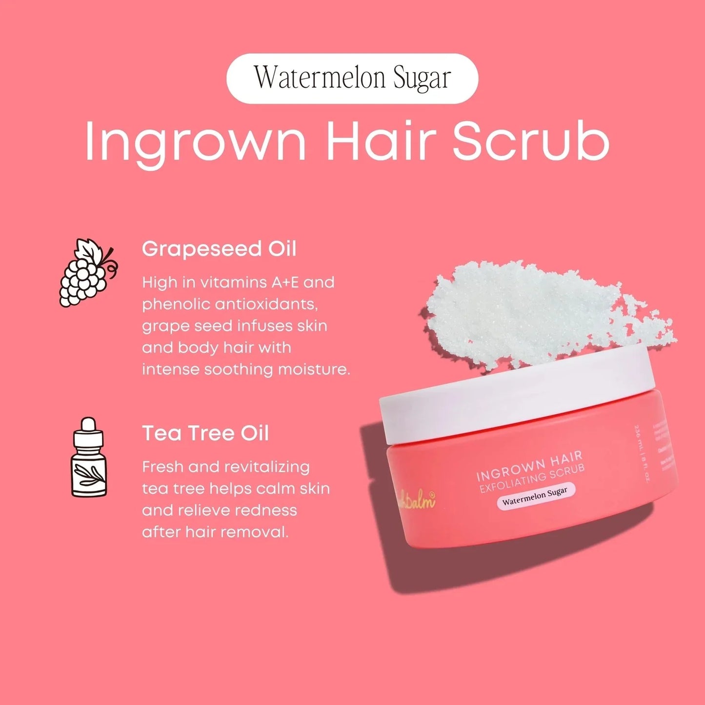 Ingrown Hair Exfoliating Scrub