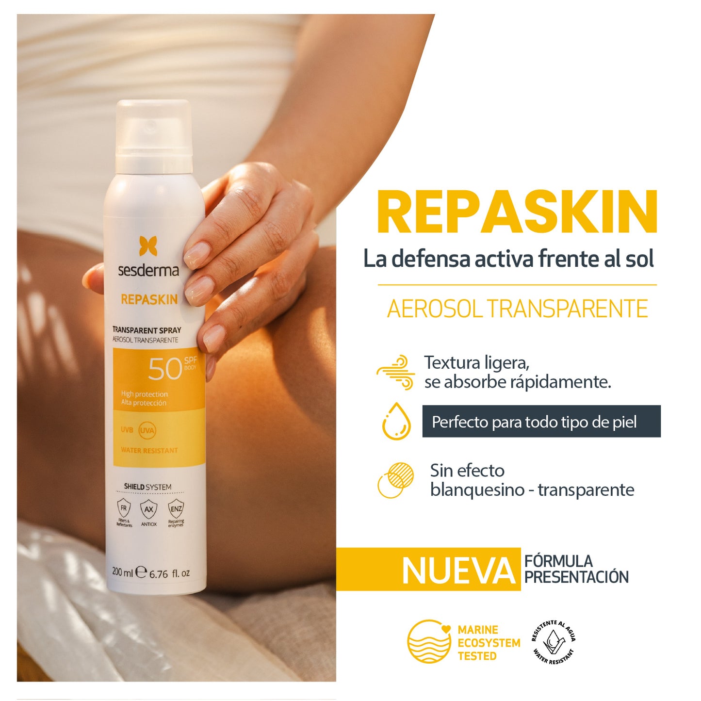 Repaskin Aerosol SPF 50+